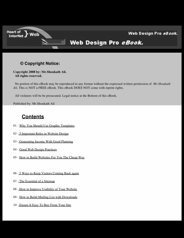 Product picture Web design Tips: Content is the King